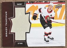 Brady Tkachuk 2020-21 Upper Deck SPx Finite #SF-12 /2999 Ottawa Senators Hockey