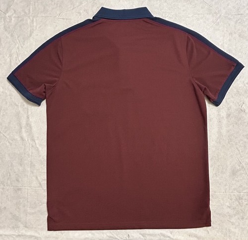 NWT Helly Hansen HH CP Pique Polo Shirt Red Blue Size Large - Picture 4 of 7