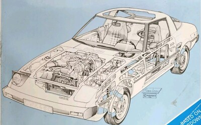 Mazda RX-7 自動車修理マニュアル 1979-1985 Mazda RX-7, GS, GSL & GSL-SE (79-85) Haynes Repair Manual
