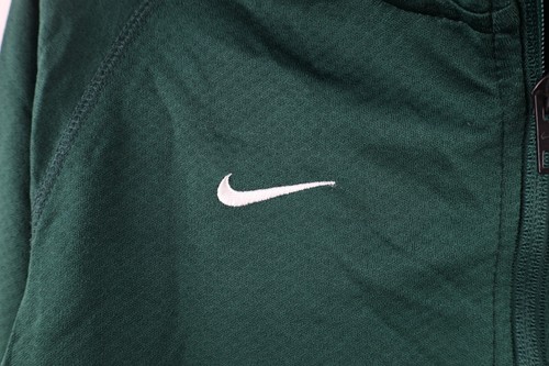 Nike Boys Large Michigan State University Half Zip Pullover Sweater Top Green - Picture 5 of 11