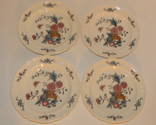 Wedgwood TKD510 Williamsburg Potpourri Bread & Butter Plate Set of 4 England - Picture 2 of 6
