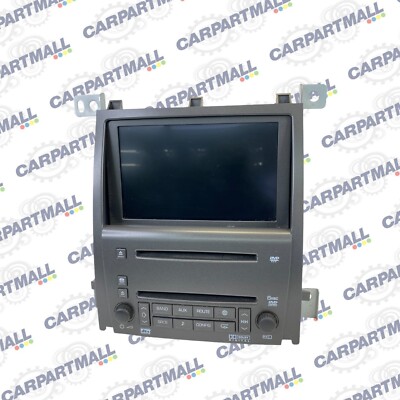 2009-2011 CADILLAC STS RADIO 6 CD DVD NAVIGATION SCREEN MONITOR 20844561 OEM