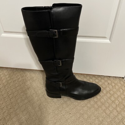 Ecco  Women Black Boots EU 39  US 8-8.5