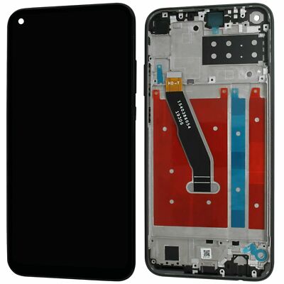 Huawei P40 Lite E | Komplettes LCD Display | Bildschirm Einheit Schwarz | Rahmen