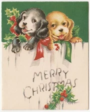 Christmas Greeting Poster Print Holiday Wall Decor 17 X 12 Reproduction