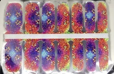 Color Nail Polish Strips 14ct.    NL249 . READ DESCRIPTION BELOW