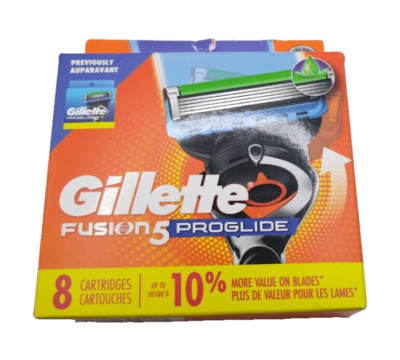 Recharges Gillette PROSHIELD XL - 8 Lames 5 Couches Pour Fusion Et ProGlide