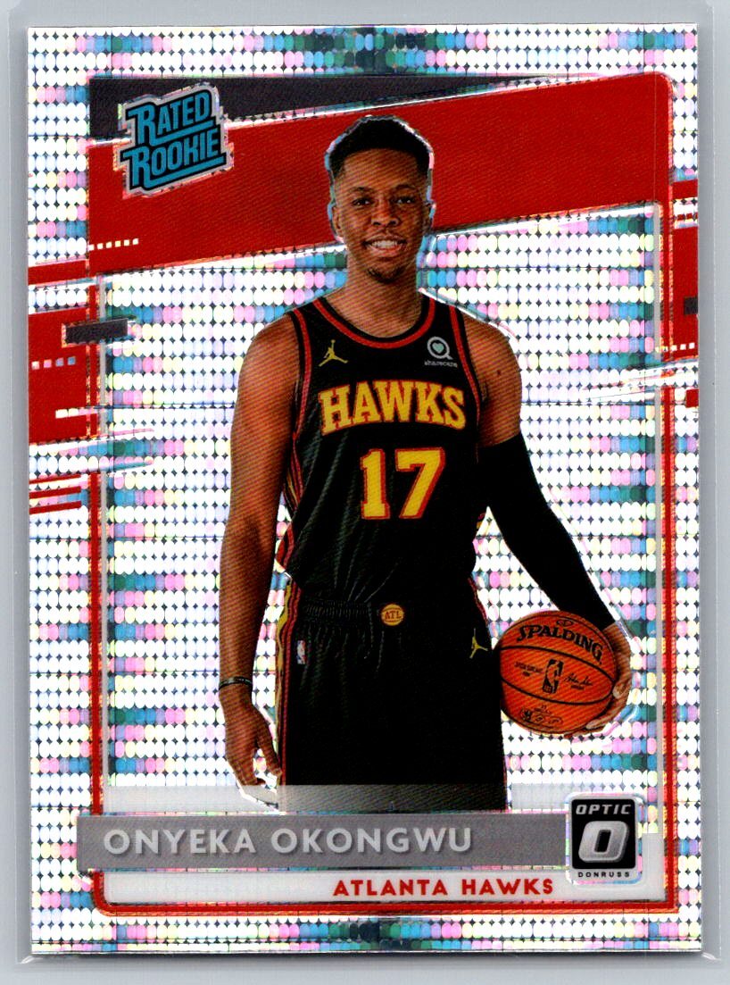 2020  Donruss Optic #156 Onyeka Okongwu Rated Rookie Silver Pulsar