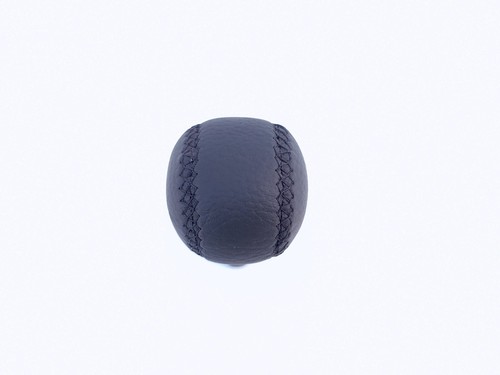 VOLVO S60 S80 V70 XC70 XC90 GEAR LEVER GRAY NEW LEATHER - Picture 5 of 10