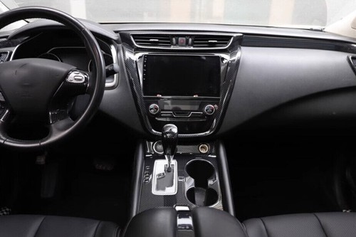 For Nissan Murano 15-24 Carbon Fiber Console Navigation AC Switch Panel Trim 1PC - Bild 3 von 12