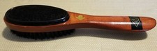 NICE Vtg Wood Men's S Club 3 n' 1 Clothes Brush / Lint Remover / Shoehorn VGC