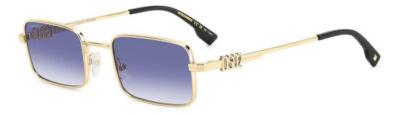 Dsquared2 Sunglasses D2 0104/S  LKS/08 Gold blue Man