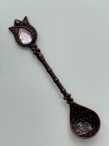 Türkischer Tulpenlöffel | Hochwertiger Zamak, Acrylstein - Farbe & Stil wählbar - Bild 52 von 118