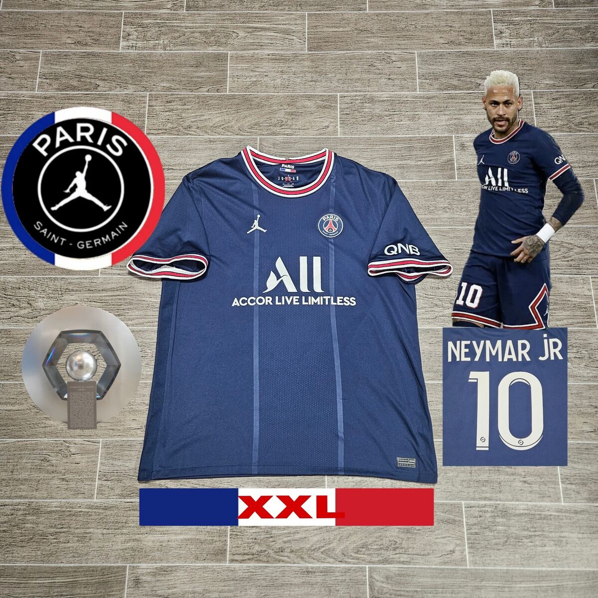 🔥🇫🇷 Jordan PSG Neymar Jr#10 PARIS SAINT GERMAIN 21/22 🔥🇫🇷 Jordan PSG Neymar Jr#10 PARIS SAINT GERMAIN 21/22