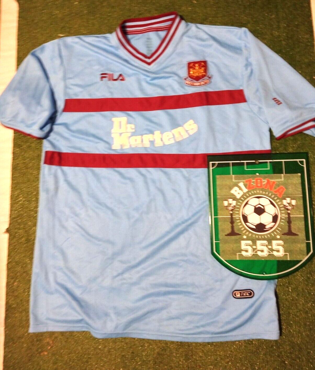 West Ham 2001 2003 Football Shirt fila Jersey Maglia Maillot Trikot Vintage