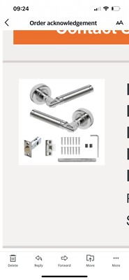 2 Stück Türgriffe 