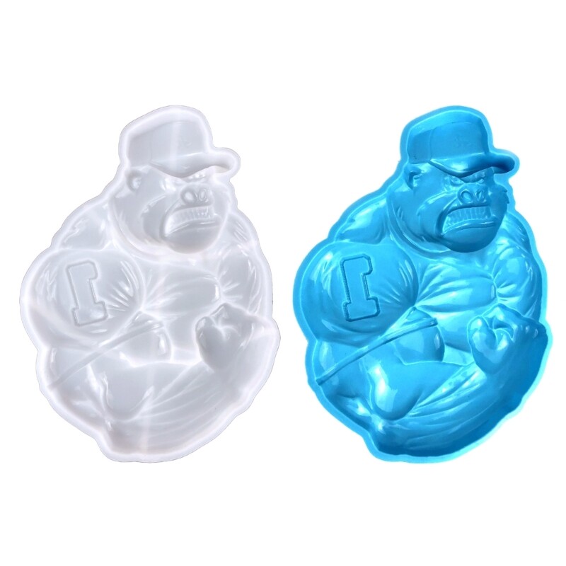 Bodybuilding Silicone Mold DIY Handmade Soap Resin Mould
