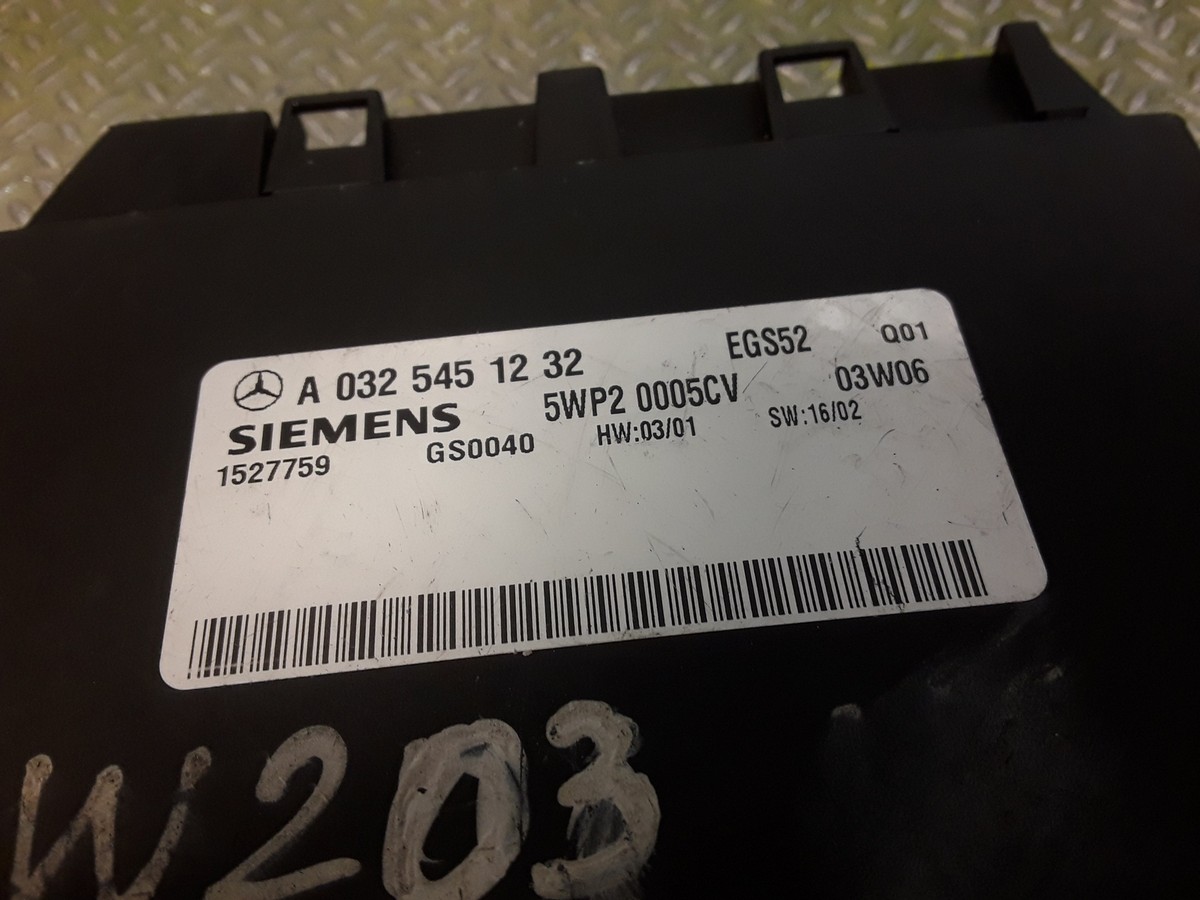 MERCEDES-BENZ C W203 Gearbox Control Unit 0325451232 | eBay