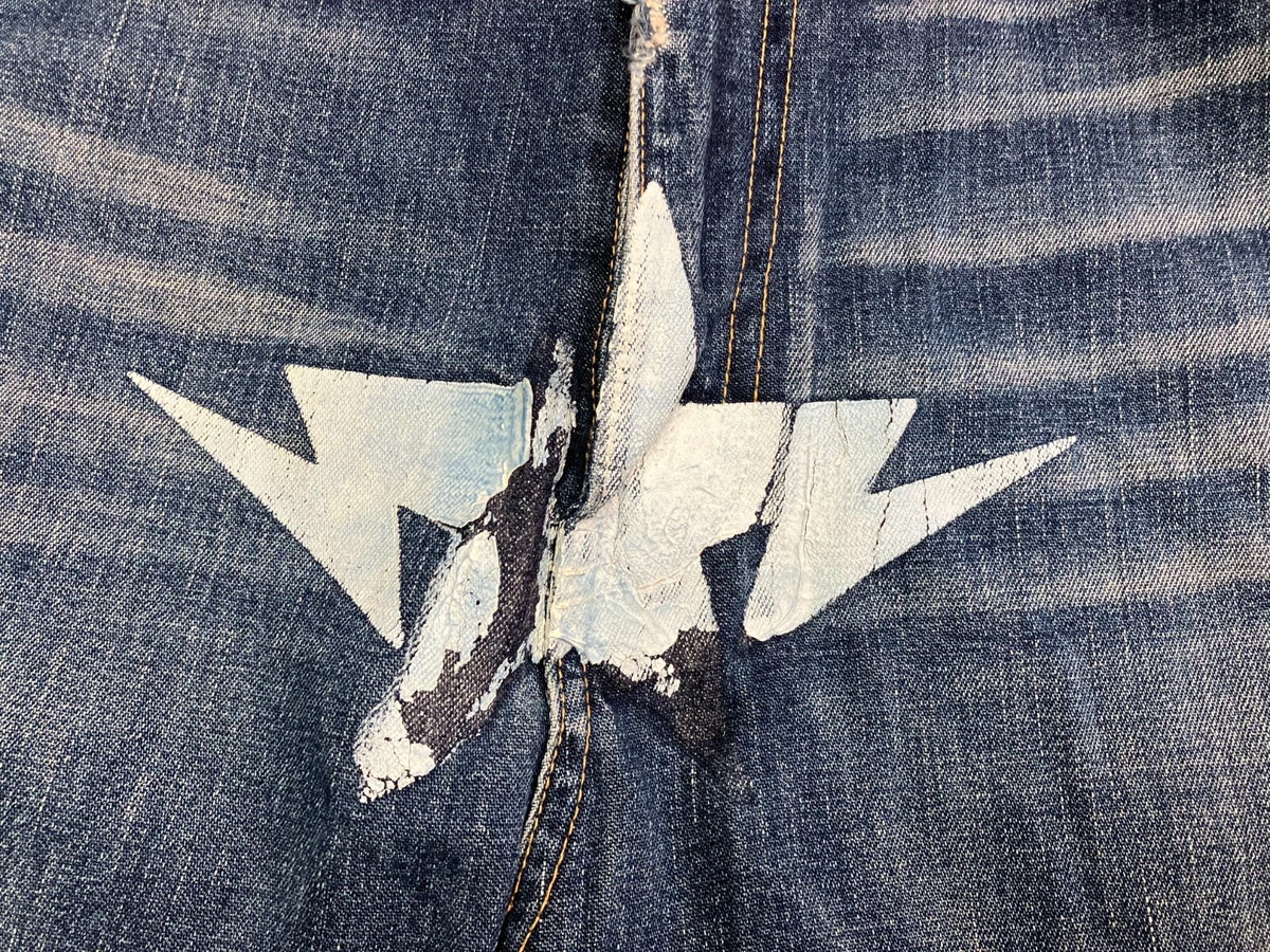 A BATHING APE FRONT BAPESTA DENIM white | www.innoveering.net
