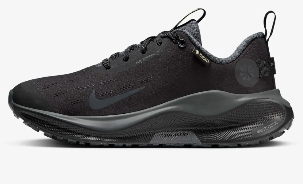 Nike Infinity RN 4 GORE-TEX Women Size 8 Black Volt Anthracite FB2197002 Limited Edition
