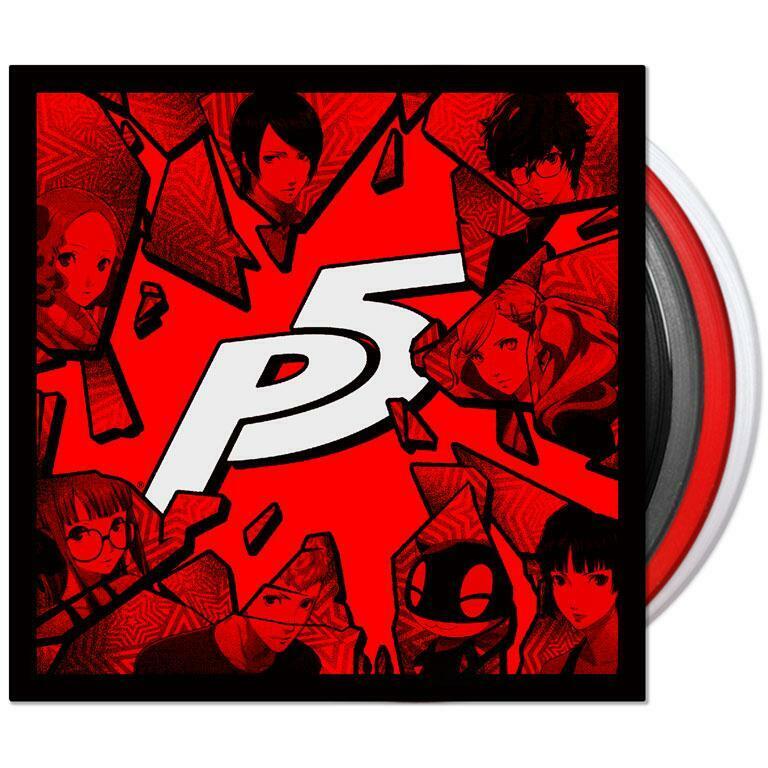 Persona 5 Vinyl Soundtrack The Essential Edition 4xLP Vinyl. Ships ASAP