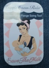 1 Nipple Queen Ruler Nipple Measuring & Sizing Tool Breast Pump Flange Brand New