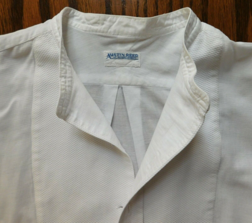 Austin Reed Vintage Marcella Tunika Shirt Größe 14,75 lose gewebt 1910er 1920er B - Bild 1 von 5