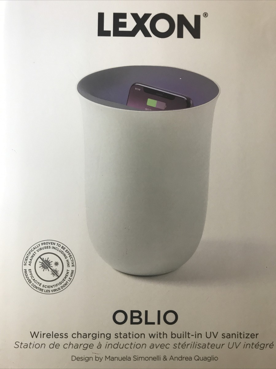 Uv C Lexon Phone Charger Sanitizer Phone Sanitizer Lexon Oblio