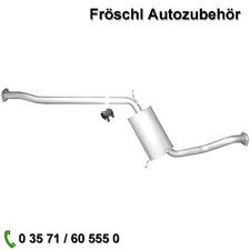 Mittelschalldämpfer Auspuff Mitte für Saab 9000 2.0 2.3 neu a*