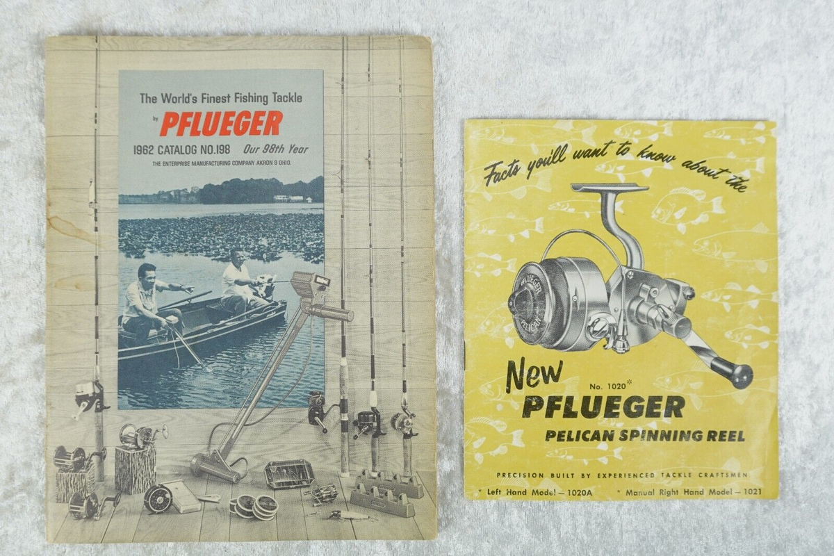 Catalogue De Pêche Vintage Pflueger N°149 De 1929 – 152 Pages – USA