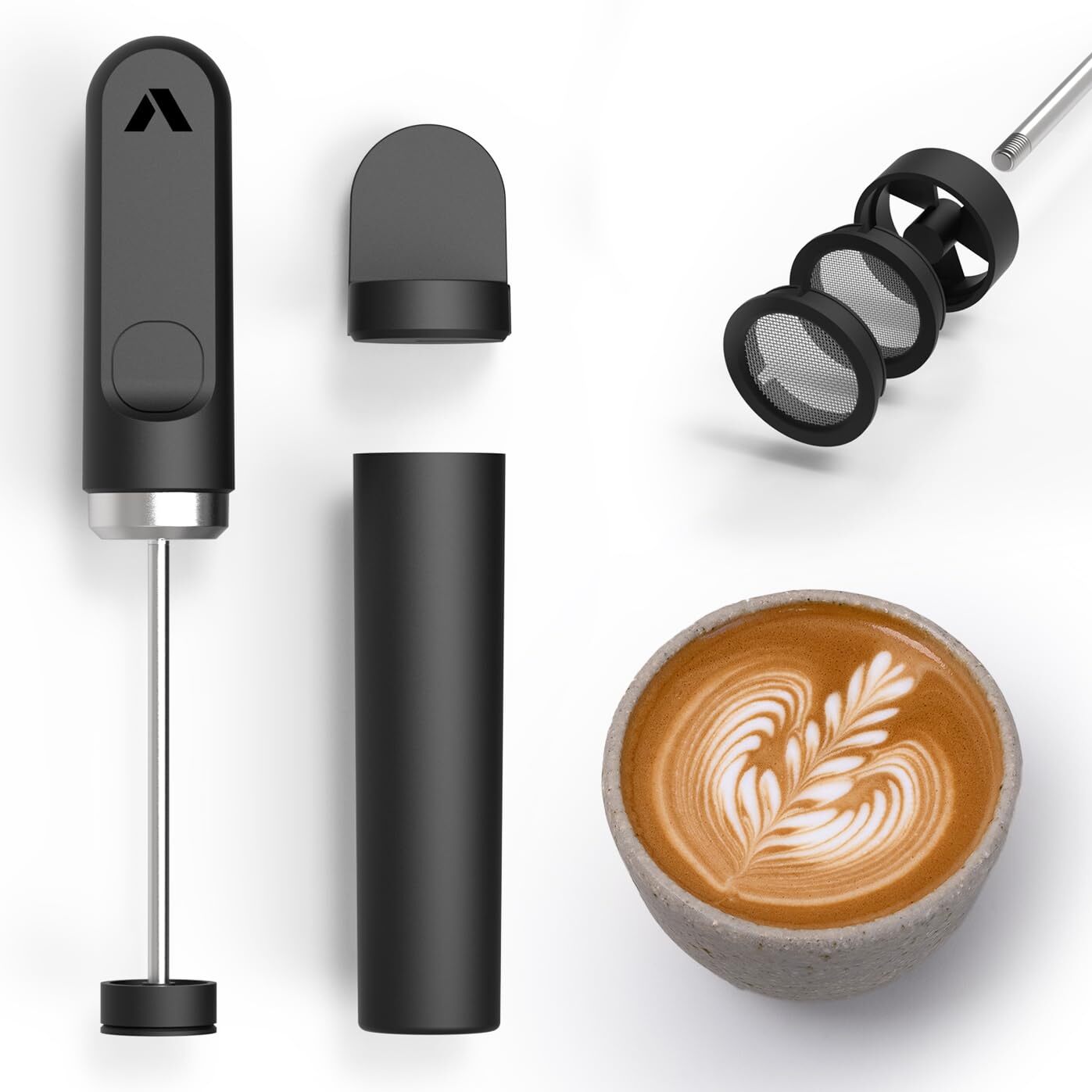 NanoFoamer V2 Performance Milk Foamer | NEW Model Edition | Waterproof Dual-S… item image