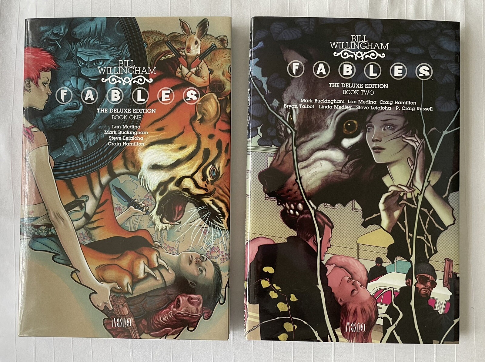 Fables Deluxe Edition Hardcover Book 1-2