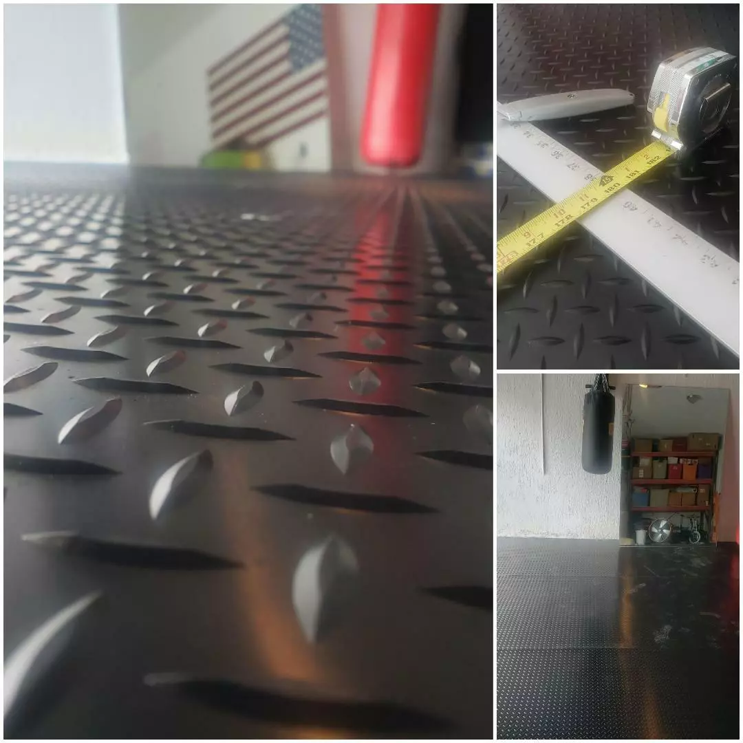 Diamond Plate Roll Rubber Matting