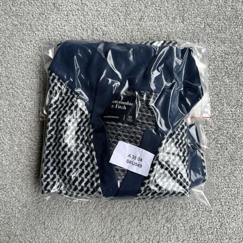 ABERCROMBIE & FITCH Herren Poloshirt Kurzarm Gr. XS Polohemd Pima 3504 Blau - Bild 8 von 8
