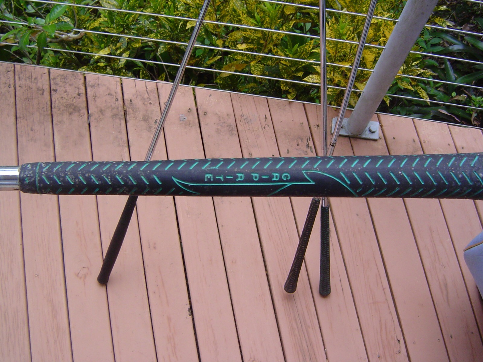 PGF Set Vintage Golf Clubs & Bag Right Handed Swing Rite Grips Made in