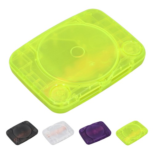 Konsole Ersatzschale durchscheinend Retro Konsolenhülle für PS1 für SCPH 00 US - Bild 26 von 34