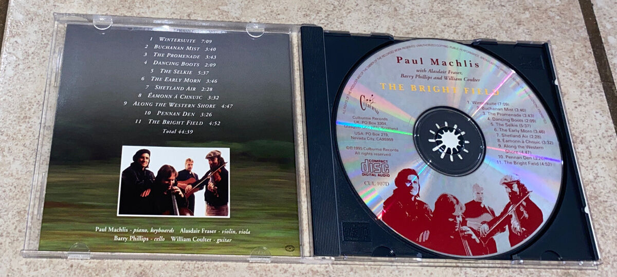 Paul Machlis - The Bright Field CD Rare OOP 1995 Culburnie Paul Machlis - The Bright Field CD Rare OOP 1995 Culburnie