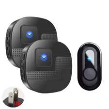 Wireless Doorbell •LIKEPAI • Doorbell Chime Kits with 1 Transmitter 2 Receivers 