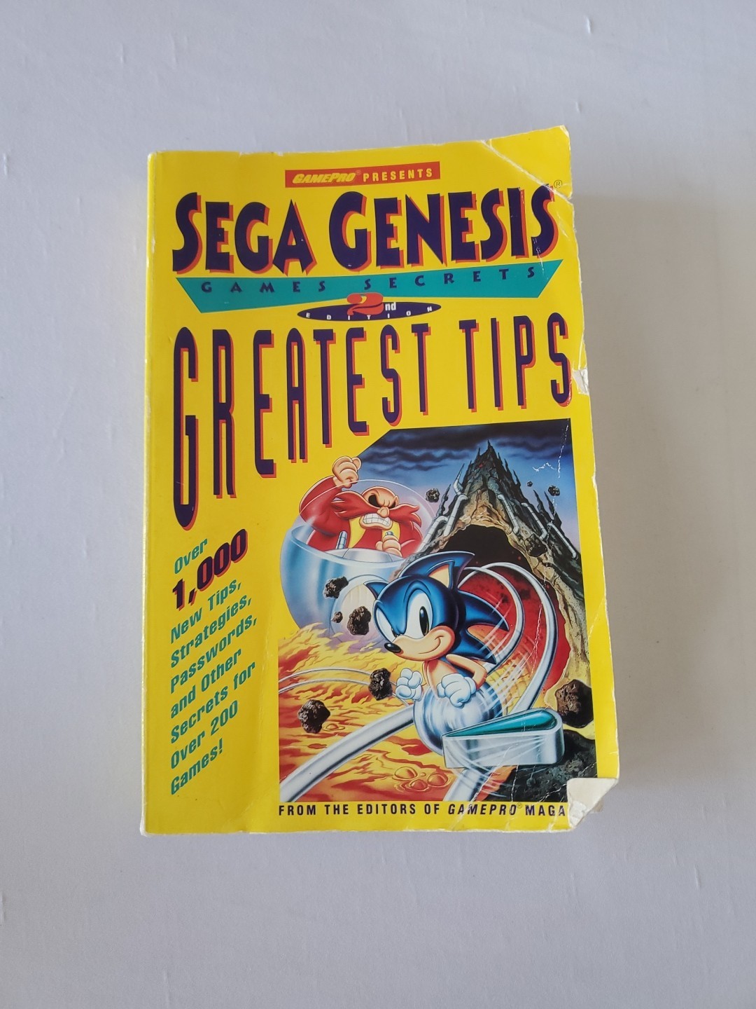 Sega Genesis Games Secrets Greatest Tips, 2nd Edition GamePro
