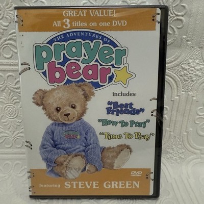 The Adventures of Prayer Bear DVD 3 Volume Best Friends/How to Pray/Time to Pray