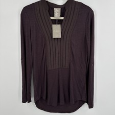 Dolan Left Coast Collection Tunic Blouse Womens XS Long Sleeve Anthropologie Top