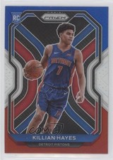 2020-21 Panini Prizm Red White & Blue Prizm Killian Hayes #270 12pq