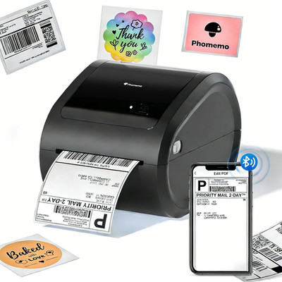 D520BT Etikettendrucker WiFi/Bluetooth/USB Versand Thermodrucker für DHL GLS DPD