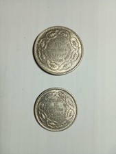 TUNISIA PROTETTORATO FRANCESE 5 E 10  FRANCHI 1939 Lotto Argento 