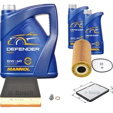 Bosch Controllo Set 7L mannol Defender 10W-40 per Mercedes Sprinter 2-T Pulmino