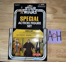 Star Wars Vintage Collection Target Exclusive Hero Set Han Luke Ben PLEASE READ