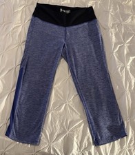 New Balance Womens Balance Capri, Tights Purple/Black Size M