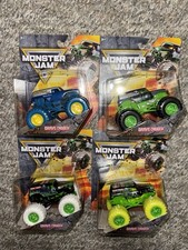 SpinMaster Monster Jam Grave Digger 1:64 Diecast Complete Set Series 02 4 Trucks