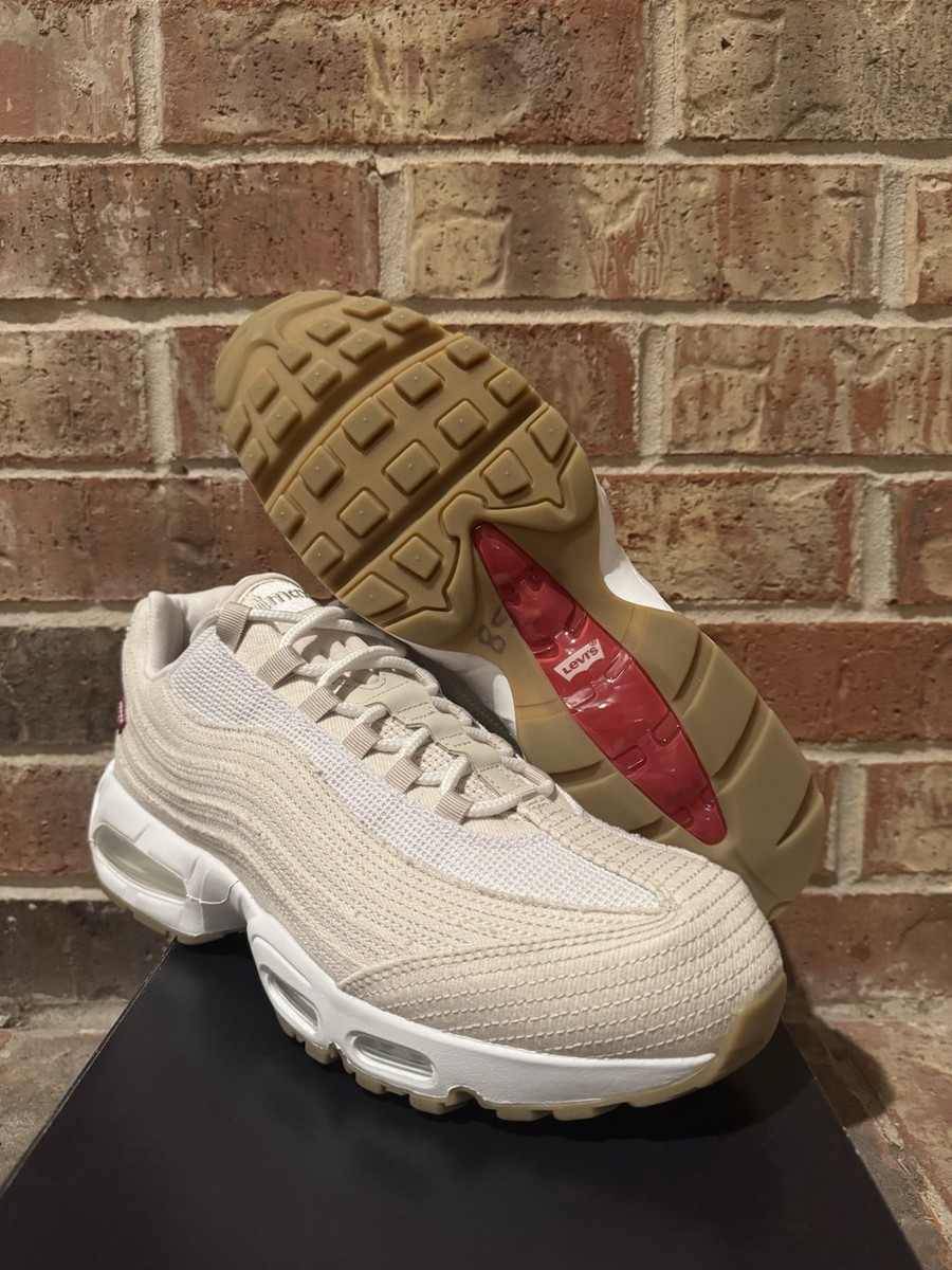 New 13 Nike Air Max 95 OG Levi's Denim Light Orewood Brown HM4743