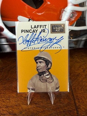 2014 Panini Golden Age - Historic Signatures Laffit Pincay #LAF (AU)